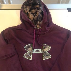 Maroon Under Armour Hoodie